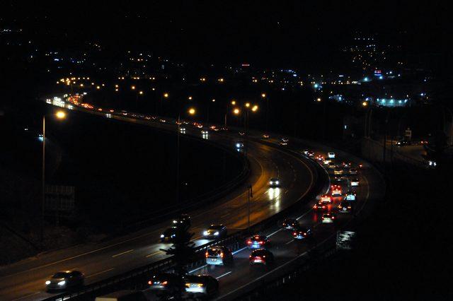 TEM yolu Kocaeli geçişinde bayram yogunluğu (2)