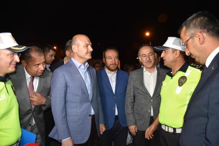 İçişleri Bakanı Soylu trafik denetimine katıldı G5