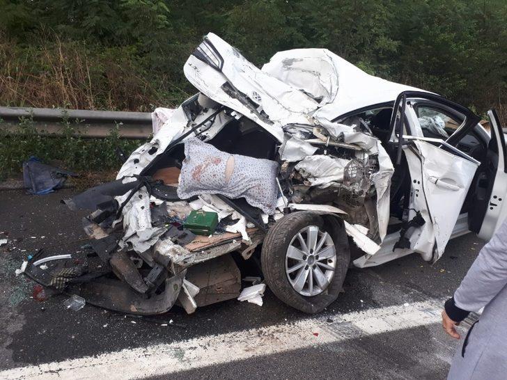 TEM otoyolunda zincirleme trafik kazası! Yaralılar var G1