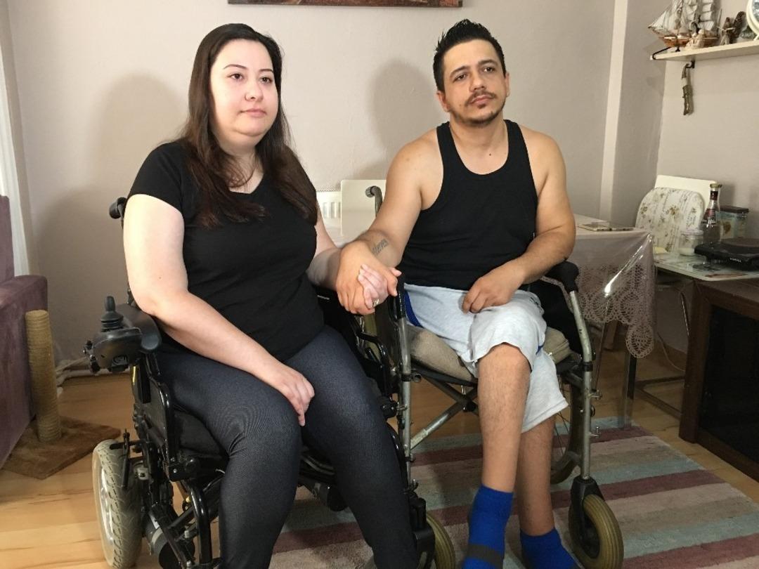 (&Ouml;zel) Engelli vatandaş, bayram &ouml;ncesi ak&uuml;l&uuml; araba sevinci yaşadı