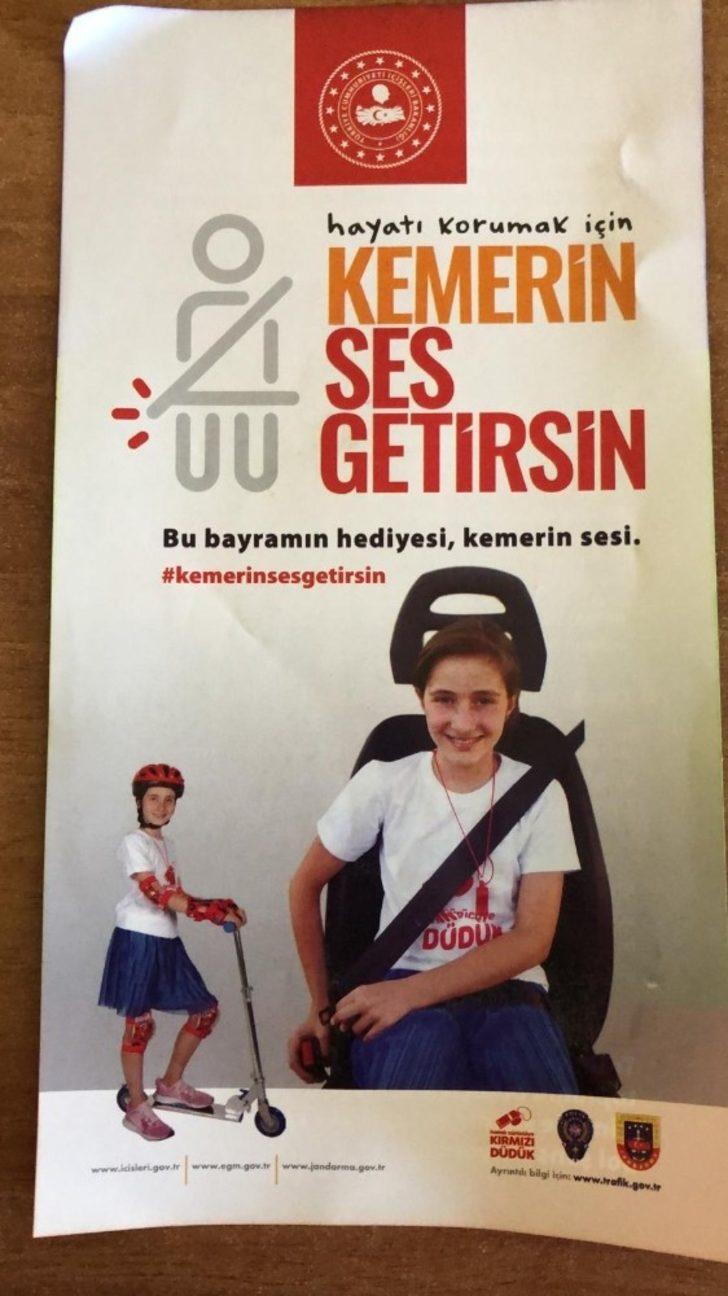 Jandarma trafik ekiplerinden “Hayatı korumak için kemerin ses getirsin” uygulaması G5