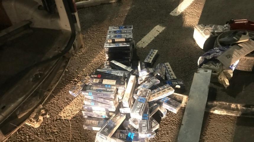 Kars&rsquo;ta uyuşturucu ve ka&ccedil;ak sigara ele ge&ccedil;irildi