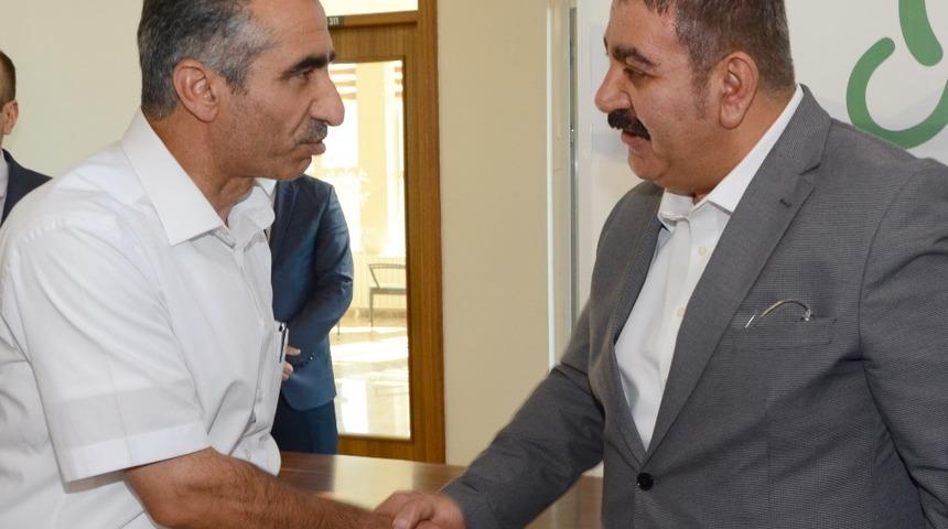 Başkan Sunar, personeliyle bayramlaştı