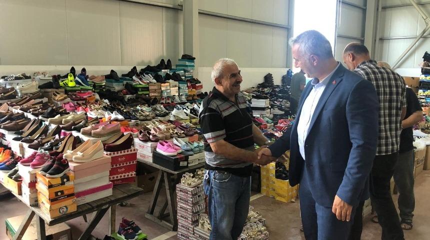 Babaoğlu, Yeşilyurt&rsquo;ta vatandaşlarla bayramlaştı