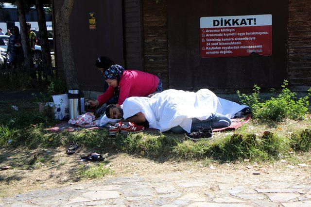 Bolu'da bayram tatili trafiği (2)