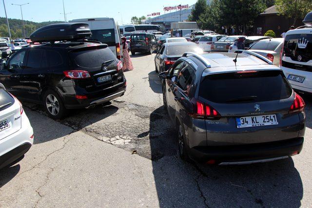 Bolu'da bayram tatili trafiği (2)