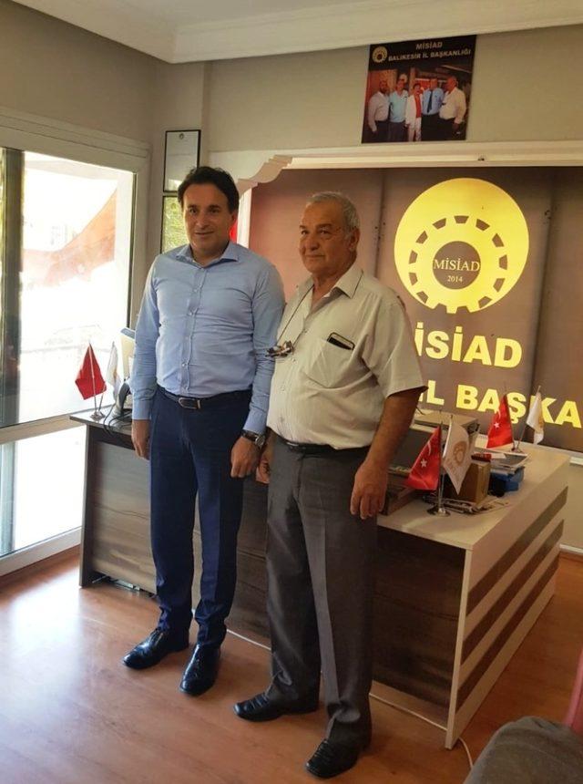 Kaymakam Görgülüarslan’dan  MİSİAD’a iade-i ziyaret