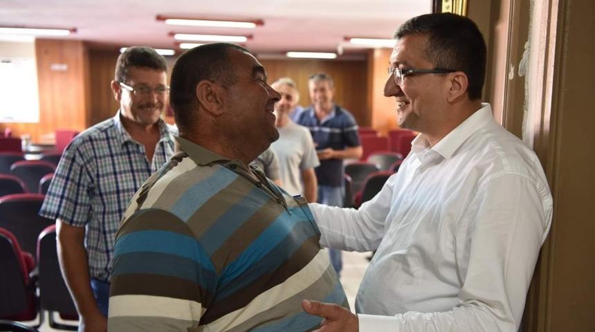 Başkan Öz, belediye personeli ile bayramlaştı