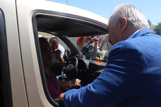 Bakan Yardımcısı Ersoy, Çankırı'da trafik denetimine katıldı