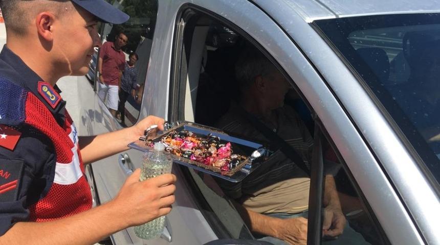 S&ouml;ke Jandarmadan Trafikte Bayram Denetimi