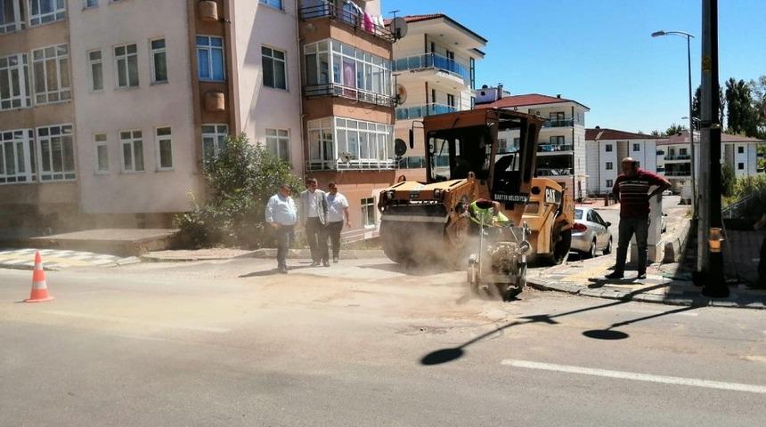 Belediyeden bakım &ccedil;alışması