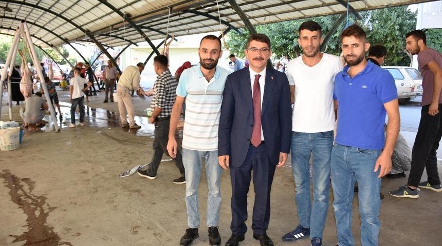 Başkan &Ccedil;elik vatandaşlarla bayramlaştı