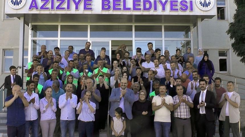 Aziziye&rsquo;den hep destek tam destek