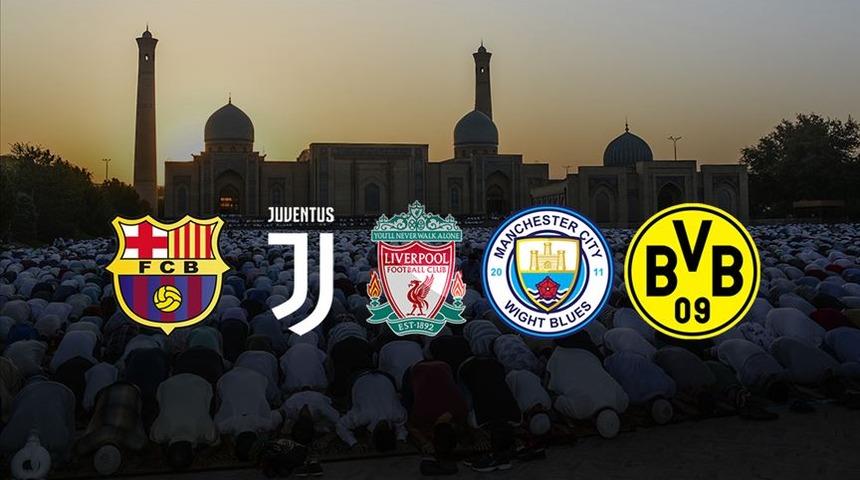 Avrupa futbolunda Kurban Bayramı kutlaması