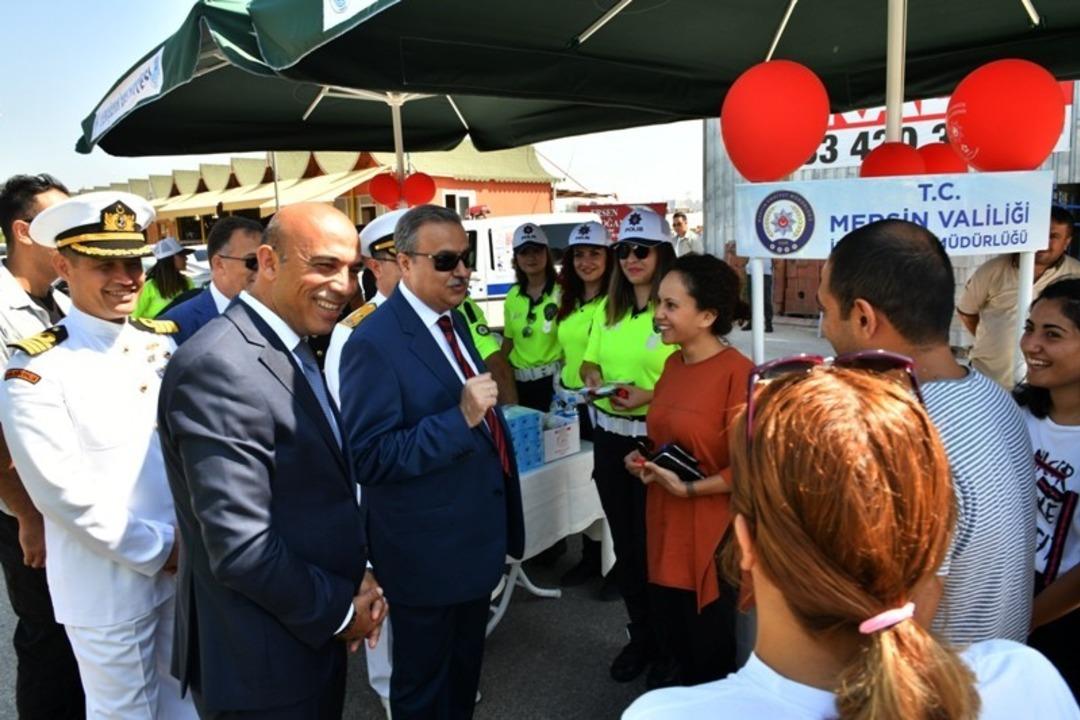 Vali Su, trafik denetimlerine katıldı