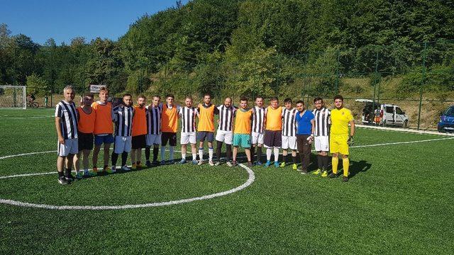 Şirinköy’de düzenlenen futbol turnuvasına yoğun ilgi