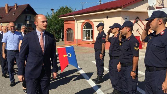 Çaycuma protokolü bayramlaştı