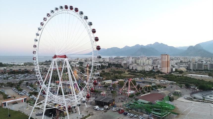 90 metre y&uuml;ksekliğinde! Antalya'da a&ccedil;ıldı