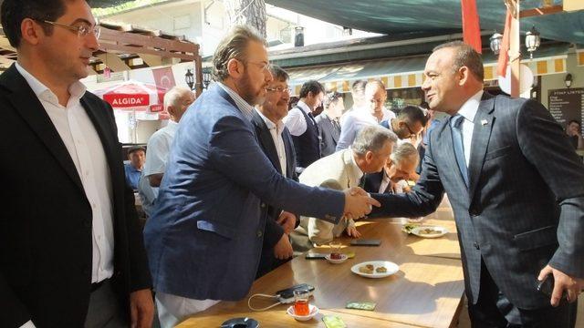 Burhaniye’de bayramlaşma töreni yapıldı