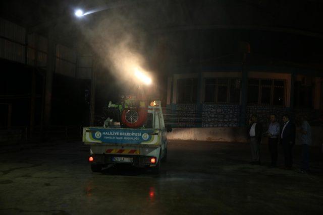 Haliliye Belediyesi’nden kurban kesim sonrası yoğun temizlik