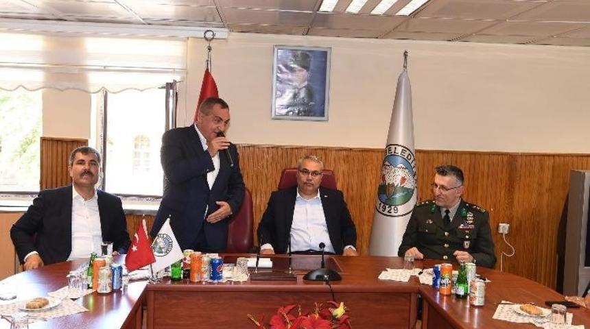 Muş belediyesinde personel bayramlaşması