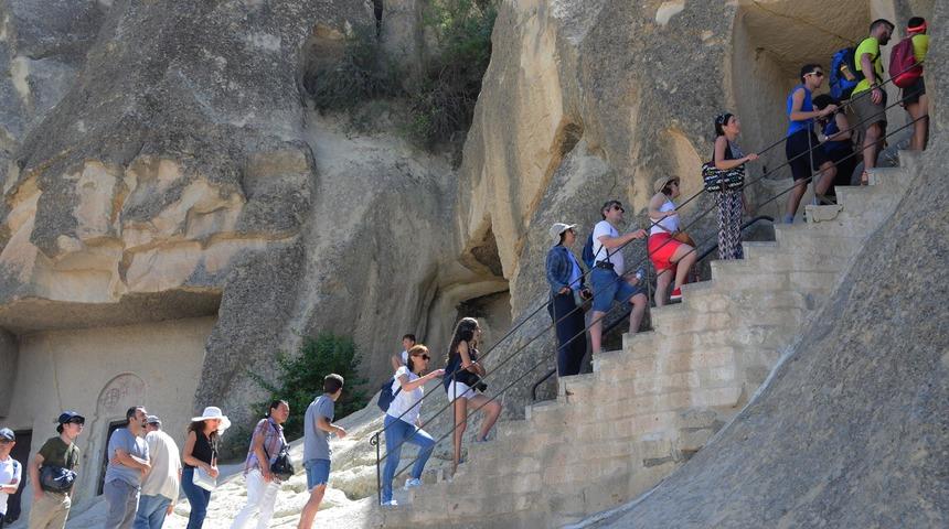 Kapadokya'ya bayramda yoğun ilgi