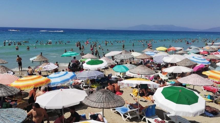 Kuşadası bayramda doldu taştı