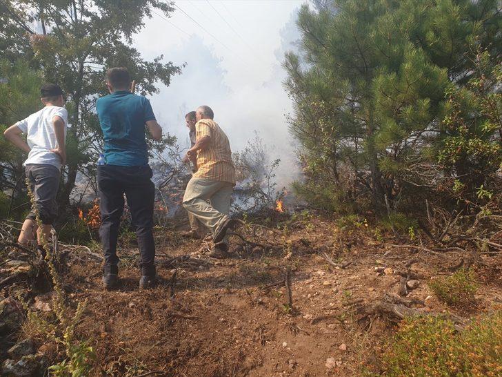 GÜNCELLEME 2 - Balıkesir'de orman yangını G5