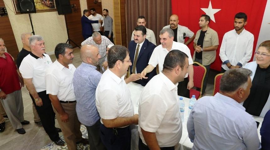 Beyazg&uuml;l AK Partinin bayramlaşma programına katıldı