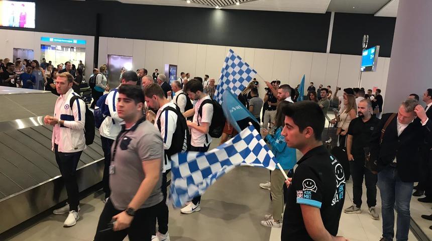 Chelsea Süper Kupa Finali için İstanbul'a geldi