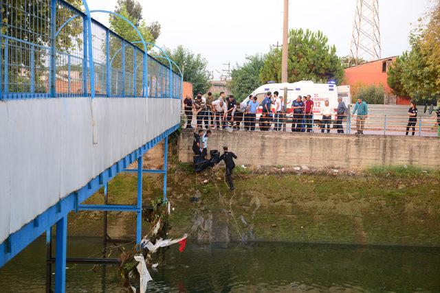 Sulama kanalında akıntıya kapılan Turgay'ın cansız bedenine ulaşıldı