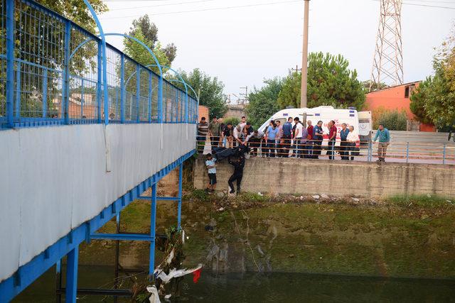 Sulama kanalında akıntıya kapılan Turgay'ın cansız bedenine ulaşıldı