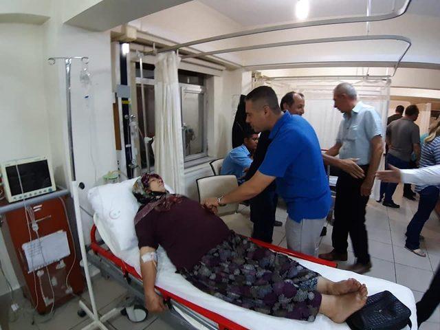Başkan Gültekin Yıldız’dan Bayramiç’te hastane ziyareti