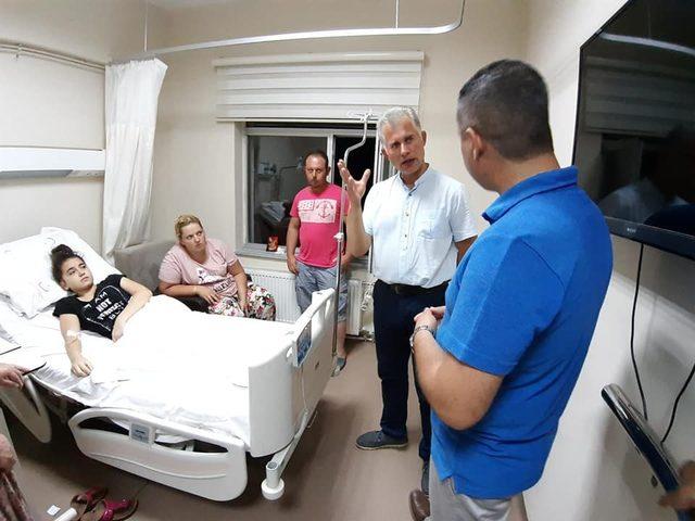 Başkan Gültekin Yıldız’dan Bayramiç’te hastane ziyareti