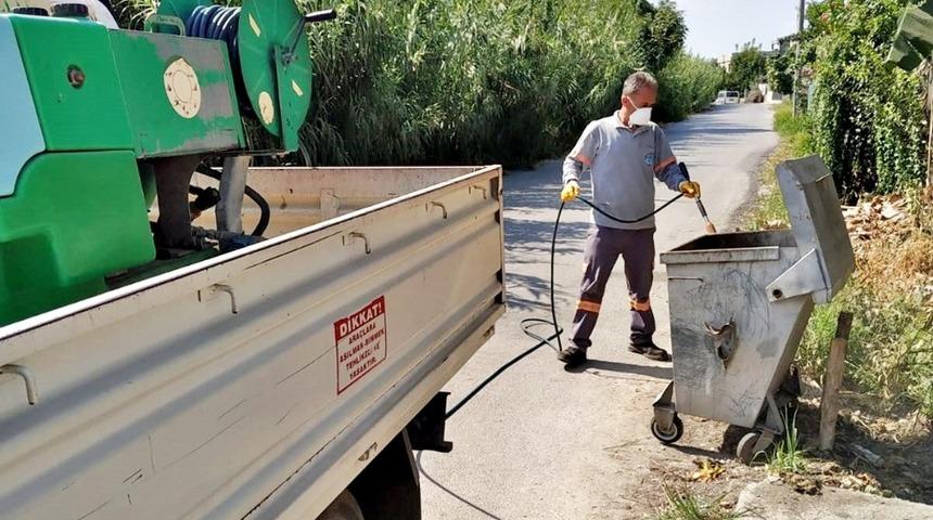 Mersin&rsquo;de bayram sonrası ila&ccedil;lama &ccedil;alışması başlatıldı