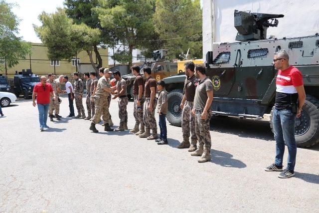 Jandarma ekipleri Mardin’in huzur ve güvenliği için çalışıyor