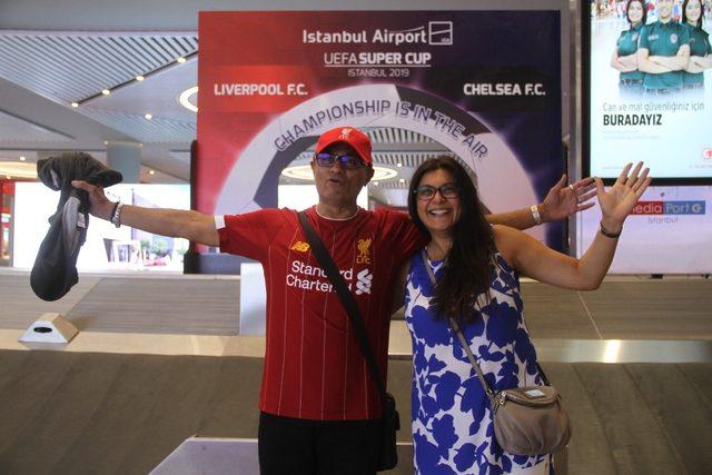 Liverpool ve Chelsea taraftarlarının İstanbul’a gelişi sürüyor