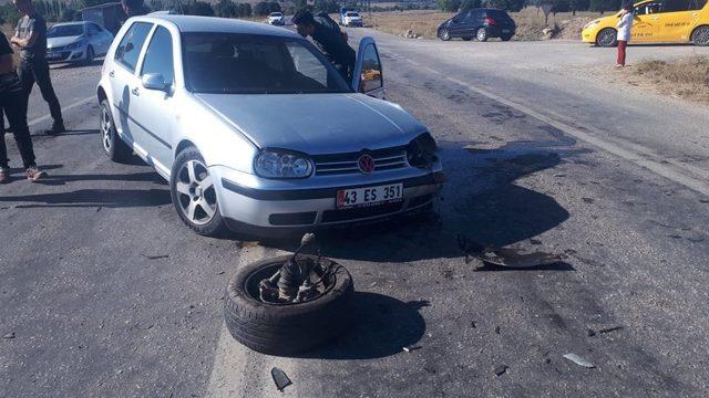 Emet’te trafik kazası: 4 yaralı