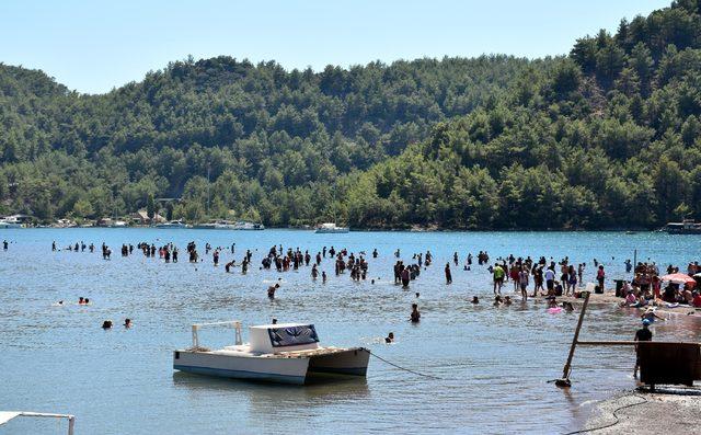 Marmaris'in kırsal turistik mahallelerinde bayram bereketi