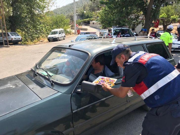 Jandarmadan drone ile trafik denetimi G3