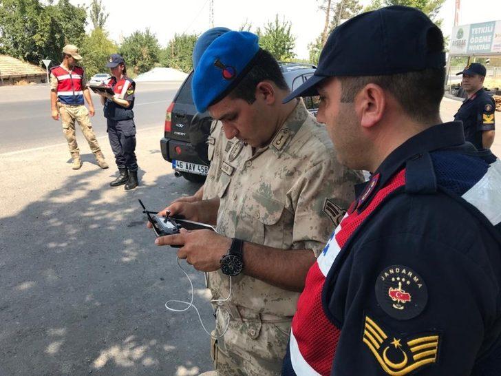 Jandarmadan drone ile trafik denetimi G4