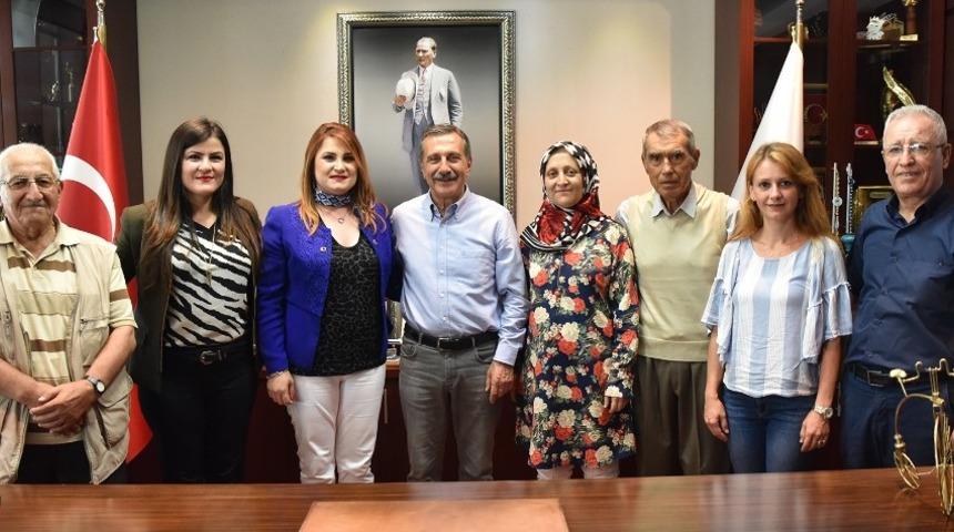 Başkan Ataç’a ziyaretler sürüyor