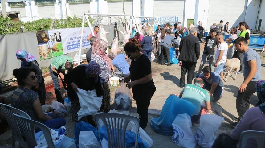 Odunpazarı Belediyesi kurban kesim alanlarından tam not aldı