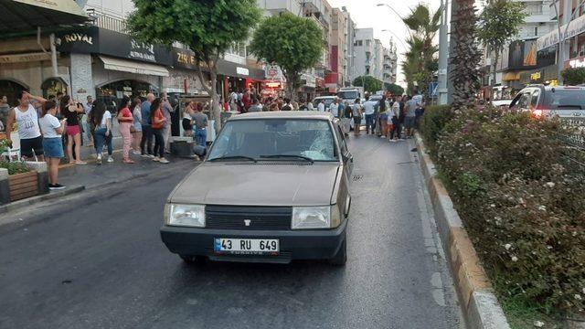 Antalya’da trafik kazası: 1 yaralı