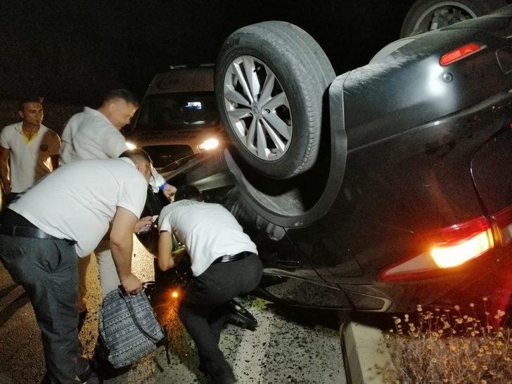 İngiliz kadın taklalar atan araçtan sağ çıktı G2