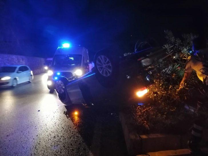 İngiliz kadın taklalar atan araçtan sağ çıktı G5