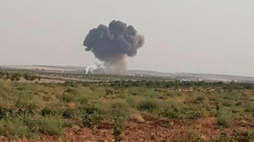  İdlib’de rejime ait bir Rus uçağı düşürüldü