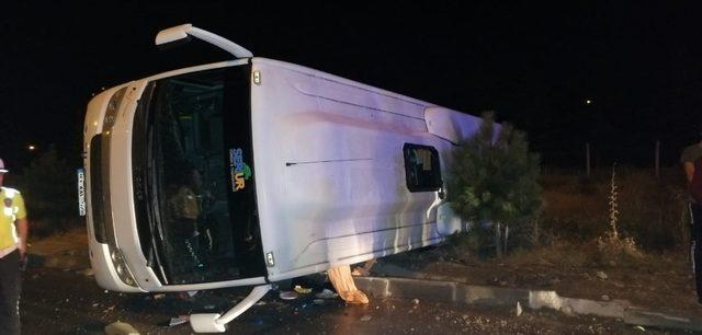 Isparta’da trafik kazası: 10 yaralı