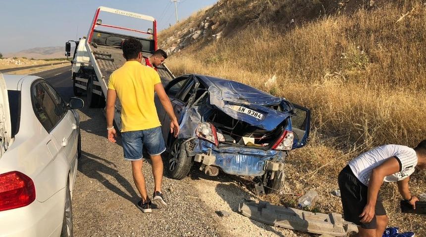 Siirt’te trafik kazası: 2 yaralı