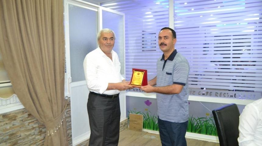 Mülkiye Müfettişliğine atanan Bozyazı Kaymakamı Taşdan’a veda yemeği